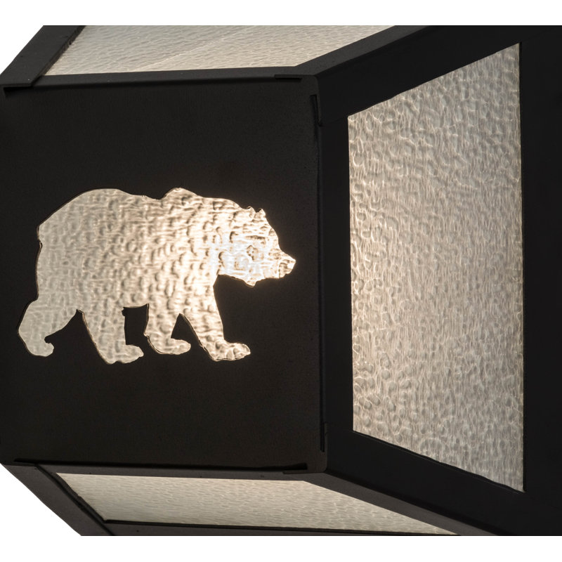 Applique murale 1 lumière Lone Bear