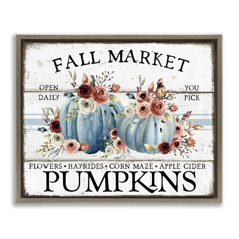 Automne avec roses, estampe numérique encadrée par Creatif Belle, H 25 po x l 31 po, Cadre flottant orme Montalcino