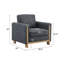 Fauteuil rembourré en tissu Harmonia-565144722