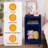 Katarra 26'' Tall Metal Nightstand Storage Cabinets With Lock-804624990