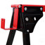 Saw Sawes 2 Pack, cheval de travail pliant portatif avec pieds à ouverture rapide, chevalet en acier robuste pour garage, atelier, entièrement assemblé