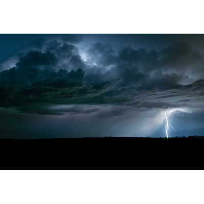 Lightning - Photographie sur toile tendue