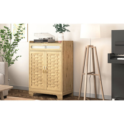 Buffet avec tablette et tiroir réglables pour le rangement dans la salle de bain, la chambre à coucher et le salon