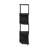 Sharee 4-Tier Zigzag Corner Shelf Bookcase, Bookshelf-106889698
