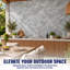 Panneau mural 3D en polystyrène imitation pierre Falkirk Uffcott V 19,7 po x 39,4 po, couleur anthracite et gris (paquet de 8)-138126359