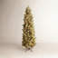 Carolina Slim 9' Green Pine Artificial Christmas Tree with 800 Clear Lights with Stand-707827269