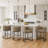 Upholstered Barrel Counter Stool-1901742467-1901742470