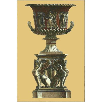 Vase et piedestal I