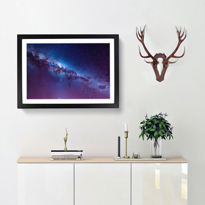 Universe in Abstract Vol.42 - Picture Frame Graphic Art Print, Black Framed, 27cm H x 36cm W x 2cm D