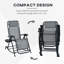 Outsunny 2 Pieces Outdoor Rocking Chairs-1271859685