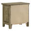 Table de chevet 2 tiroirs Pelton