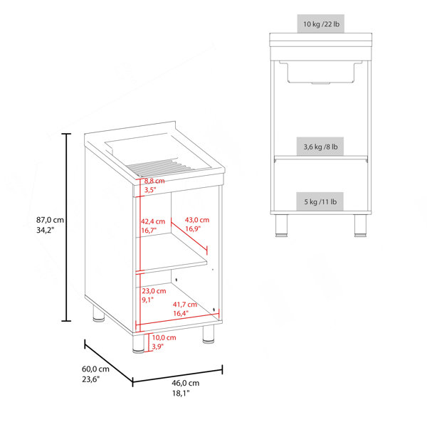Dimensions du produit