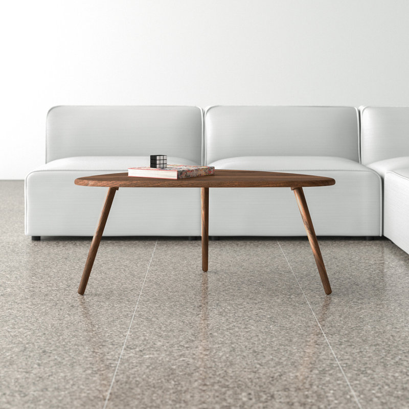 Barrington Solid Wood 3 Legs Coffee Table
