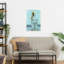 By The Bay Vintage Bird Pelican Coastal Nature Wall Art Print 1 Piece Wrapped Canvas Wall Art-909766798