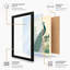 Peacock In Profile Japandi - Print-696875660-696875767