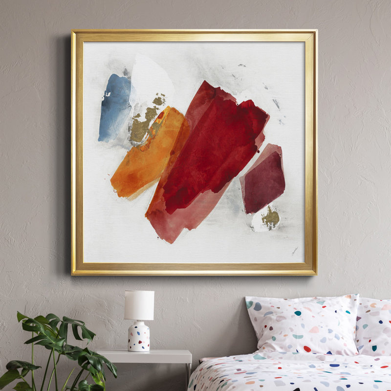 Équilibre - Cadre photo, reproduction d'art sur toile, H 26,5 po x l 26,5 po x P 1,5 po, Érable