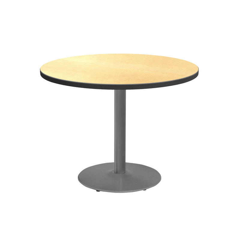 Table de cafétéria à tabouret circulaire avec structure métallique Marco Group Inc., H 30,13 po x L 36 po x l 36 po
