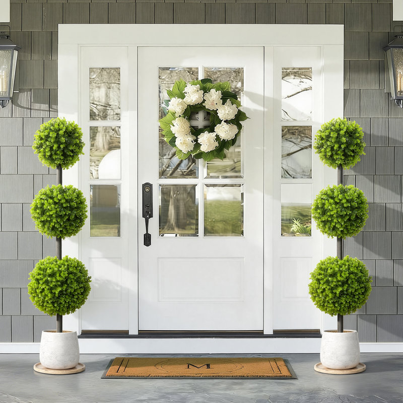 Arbre artificiel vert 48 po en pot