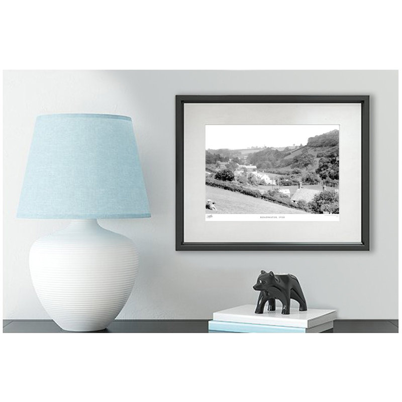 Roadwater, 1930 - Single Picture Frame Print, 45cm H x 60cm W x 2.3cm D