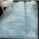 Tapis bleu clair Kiésel