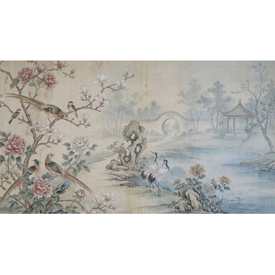 Murale asiatique Chinoiserie