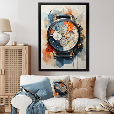 Bayim beige minimalisme montre II - reproduction sur toile