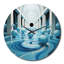 Chatia - Horloge murale abstraite-1298012265