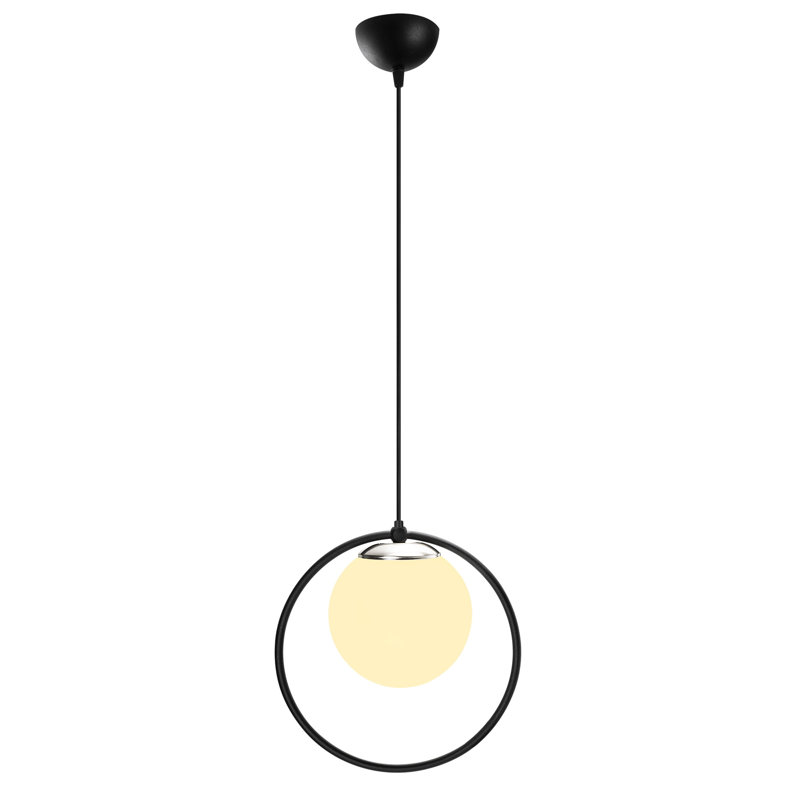 Luminaire suspendu géométrique à 1 lumière Dmitri