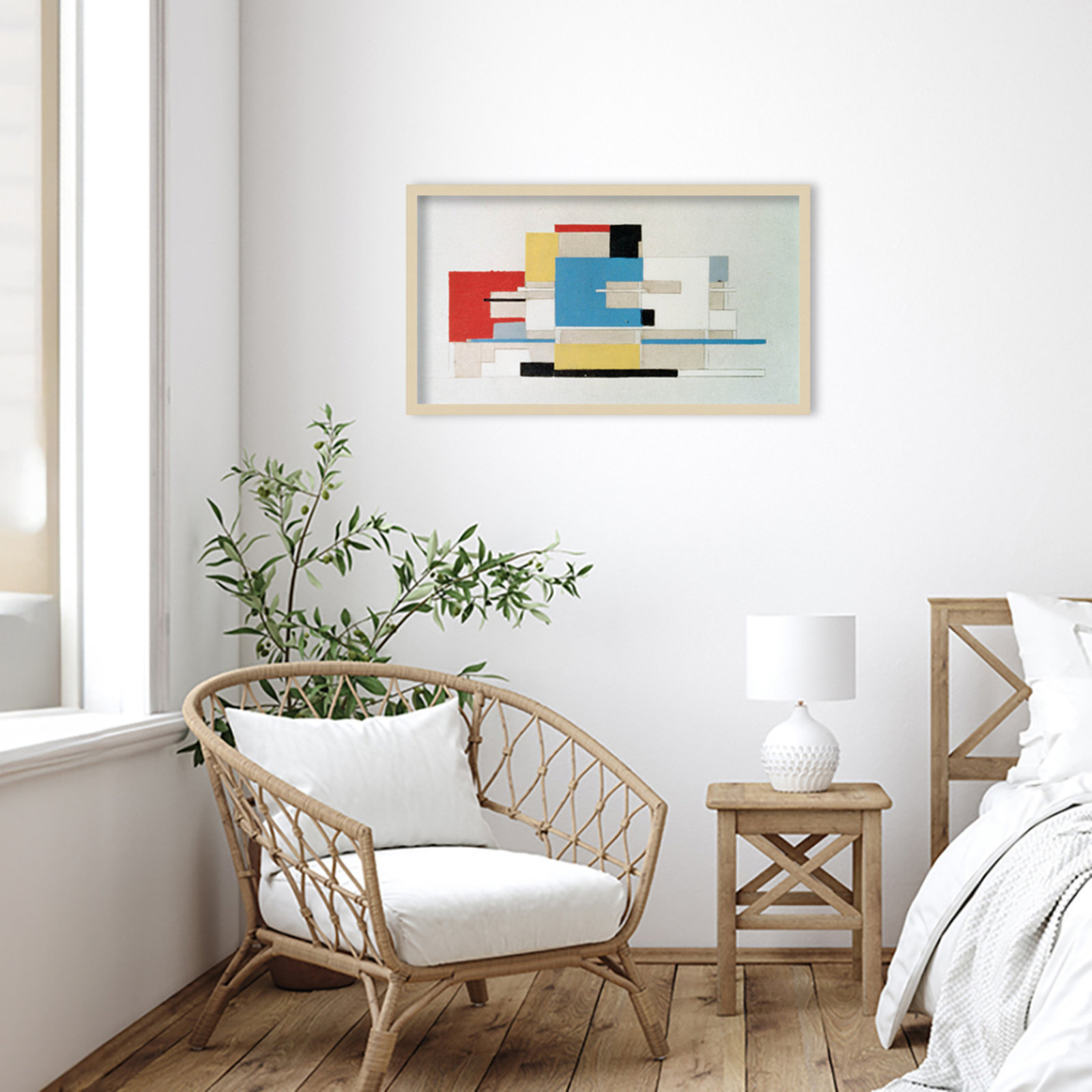 Earling "Colour Study for Architecture" Print, Brown, 19" H x 33" W