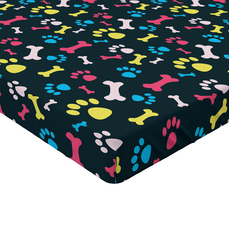 Multicolore drap-housse Ambesonne Dog Lover 2 pièces CoolX, Twin Fitted Sheet