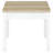 3-Piece Distressed Pine And White Coffee Table Set