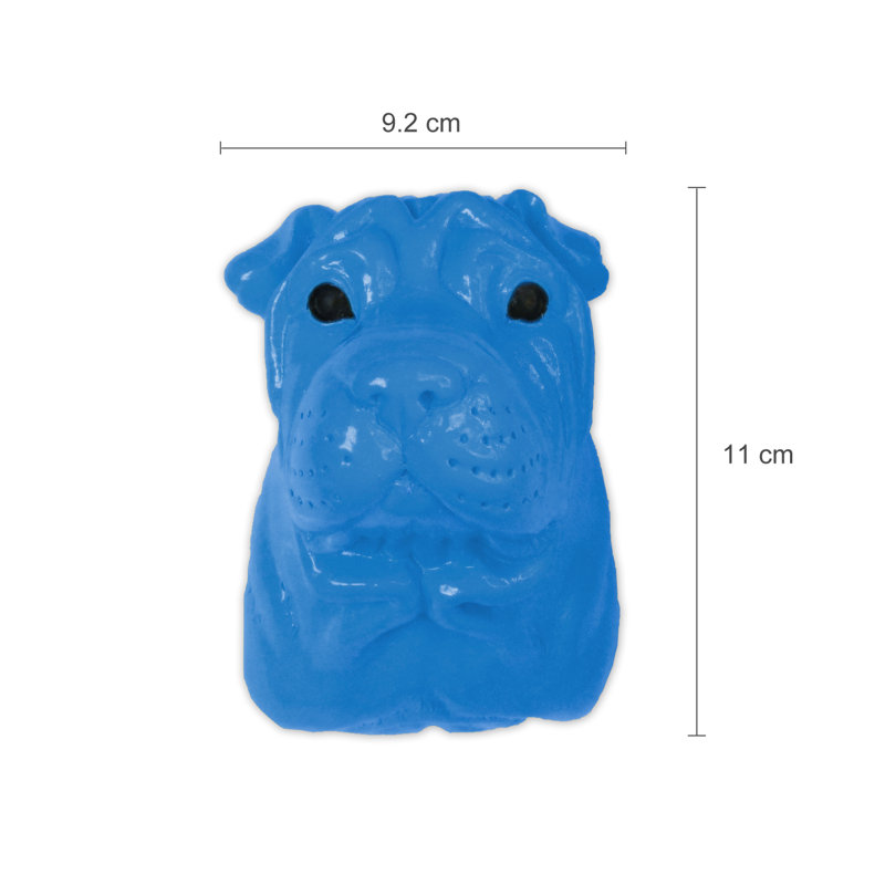 Swenson Plastic Wall Wall Hook, Blue
