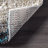 City Striped Shag Tufted Performance Brown/Teal/Blue Rug-2145442500