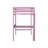 Twin High Loft Bed with Built-in Desk, Ladder & Safety Guardrails – Rubber Wood Kids Study & Sleep Space,Pink-626603434