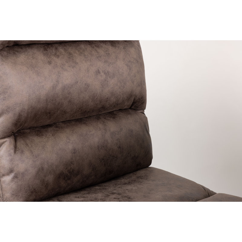 Chapelcrest 47cm H 100% Microfibre Upholstered Upholstered Back Side Chair