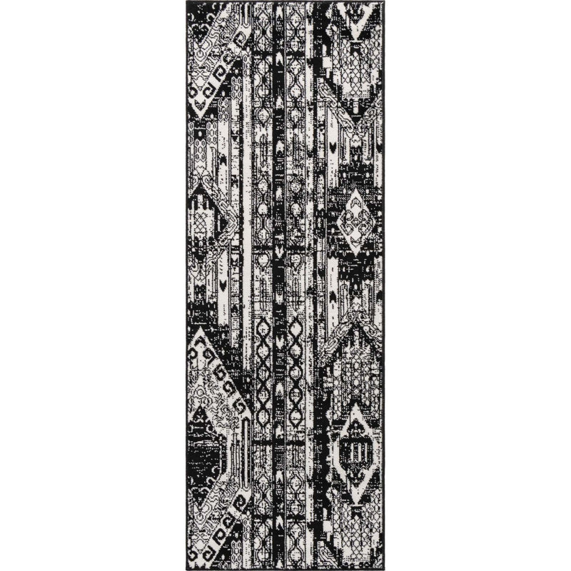 Hewan Geometric Indoor Rug, Runner 2' x 6'1"