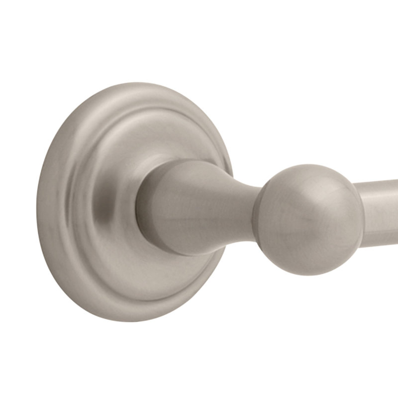 Barre à serviettes murale 24 po Jamestown, Nickel brossé