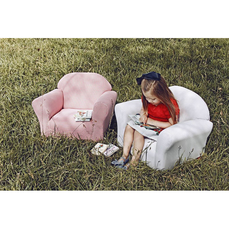 Weybridge Kids Club Chair Roundy Microsuede, Lavender