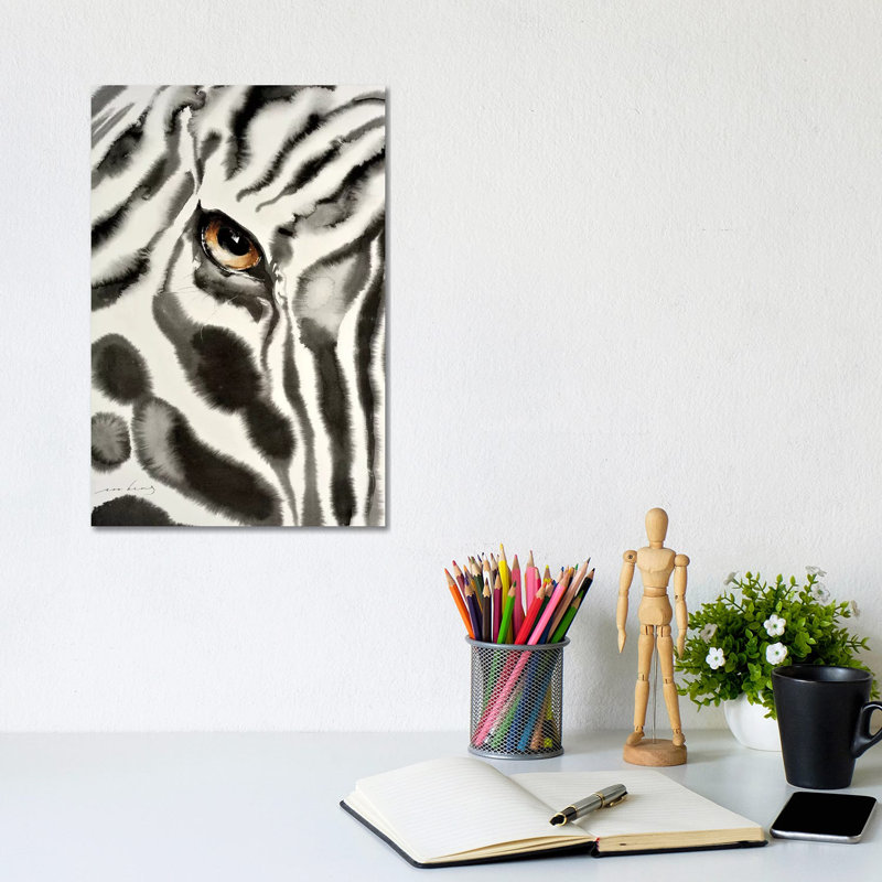 Stripes by Soo Beng Lim - Wrapped Canvas Painting, 20.32 cm H x 30.48 cm W