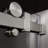 Frameless Single Sliding Shower Doors, 44-48" Width x 76" Height with 5/16"(8mm) Clear Tempered Glass and Explosion-Proof Film-108467053