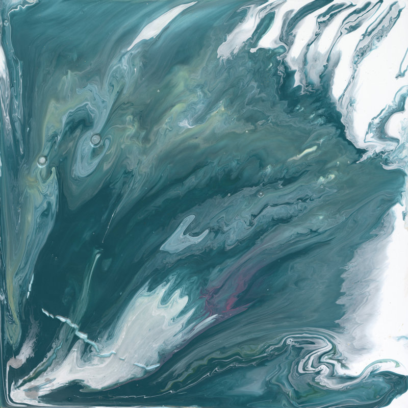 Bermuda Wave II, H 12 po x l 12 po