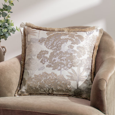 Floral Square Throw Cushion