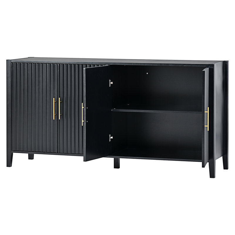 Deyanara 63.1'' Sideboard, Black