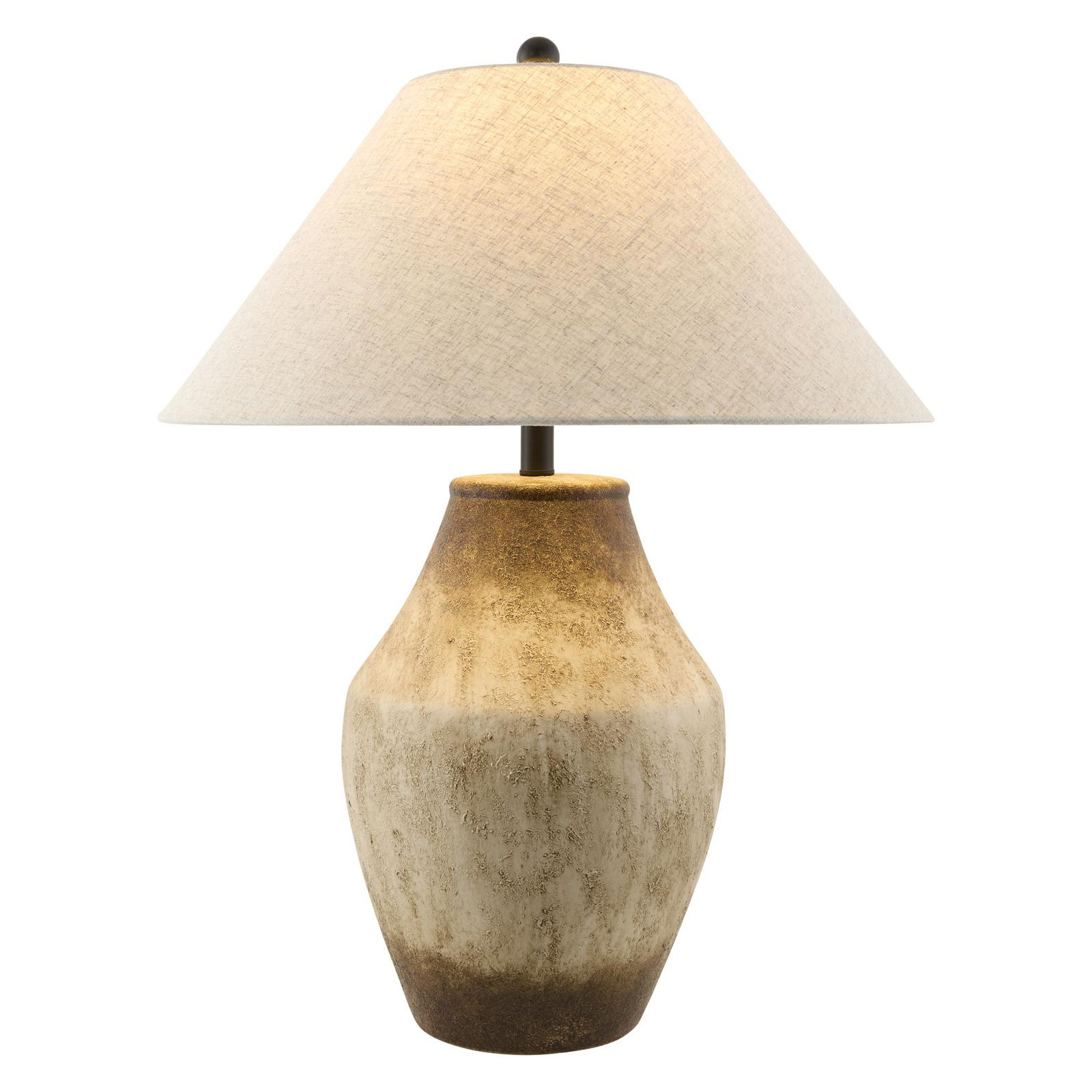 Batavia Ceramic Table Lamp, Wheat, Wheat