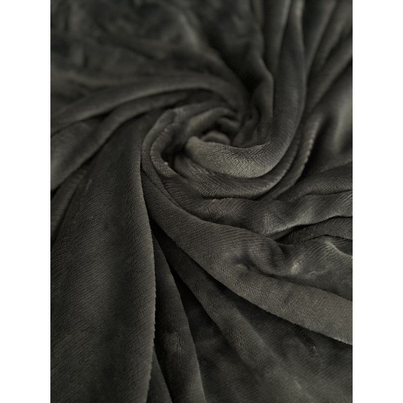 Bailley Fitted Sheet, Dark Grey, European Double (140 x 200cm)