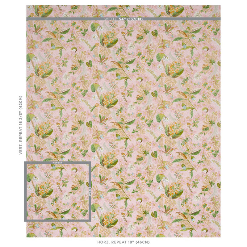 Blackwell Wallpaper, Blush