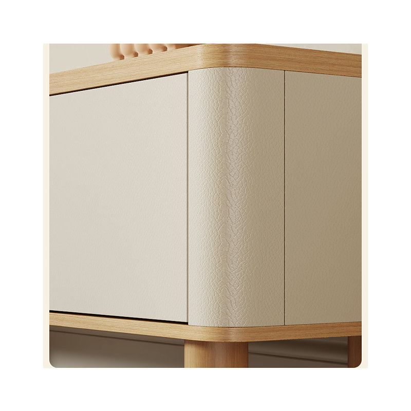 Table basse moderne de style crème
