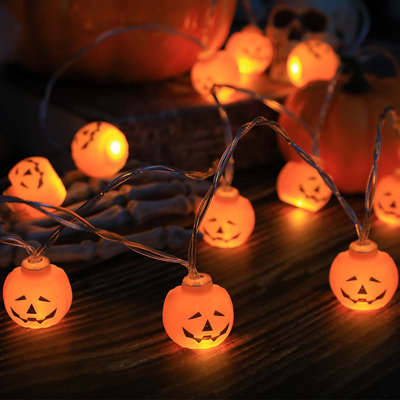 Guirlande d'Halloween citrouille d'Halloween