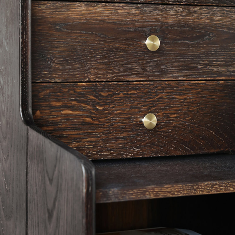 English style solid wood bookcase