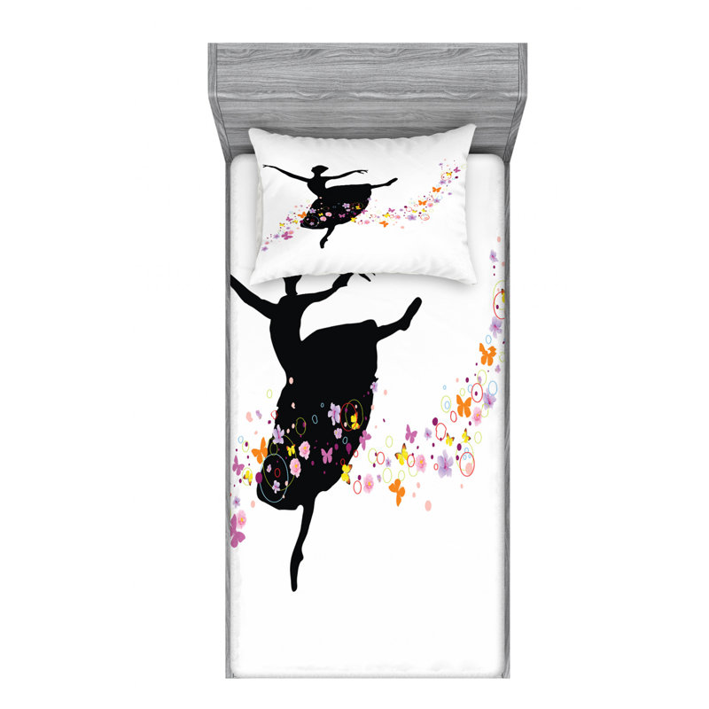 Microfiber Sheet Set, Twin XL Sheet Set with Fitted Sheet